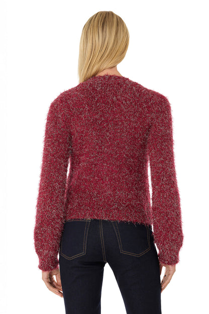 Joana Knit Cardigan - Merlot
