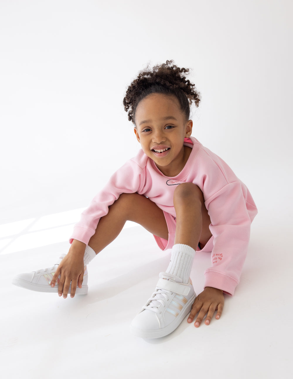 Elevated Faith Love Yourself Kids Crewneck