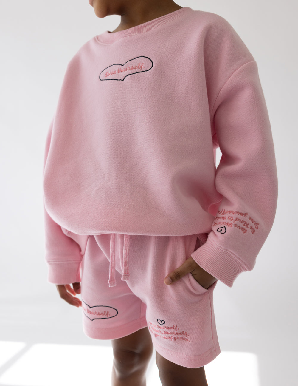 Elevated Faith Love Yourself Kids Short