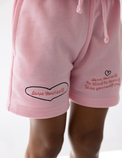 Elevated Faith Love Yourself Kids Short