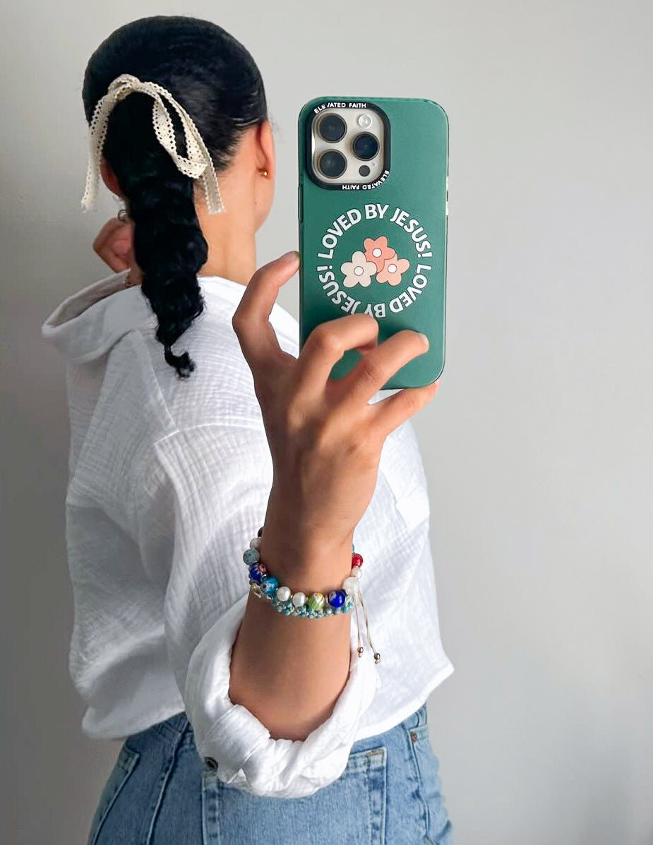 Elevated Faith Loved by Jesus x Bryn Sato Phone Case