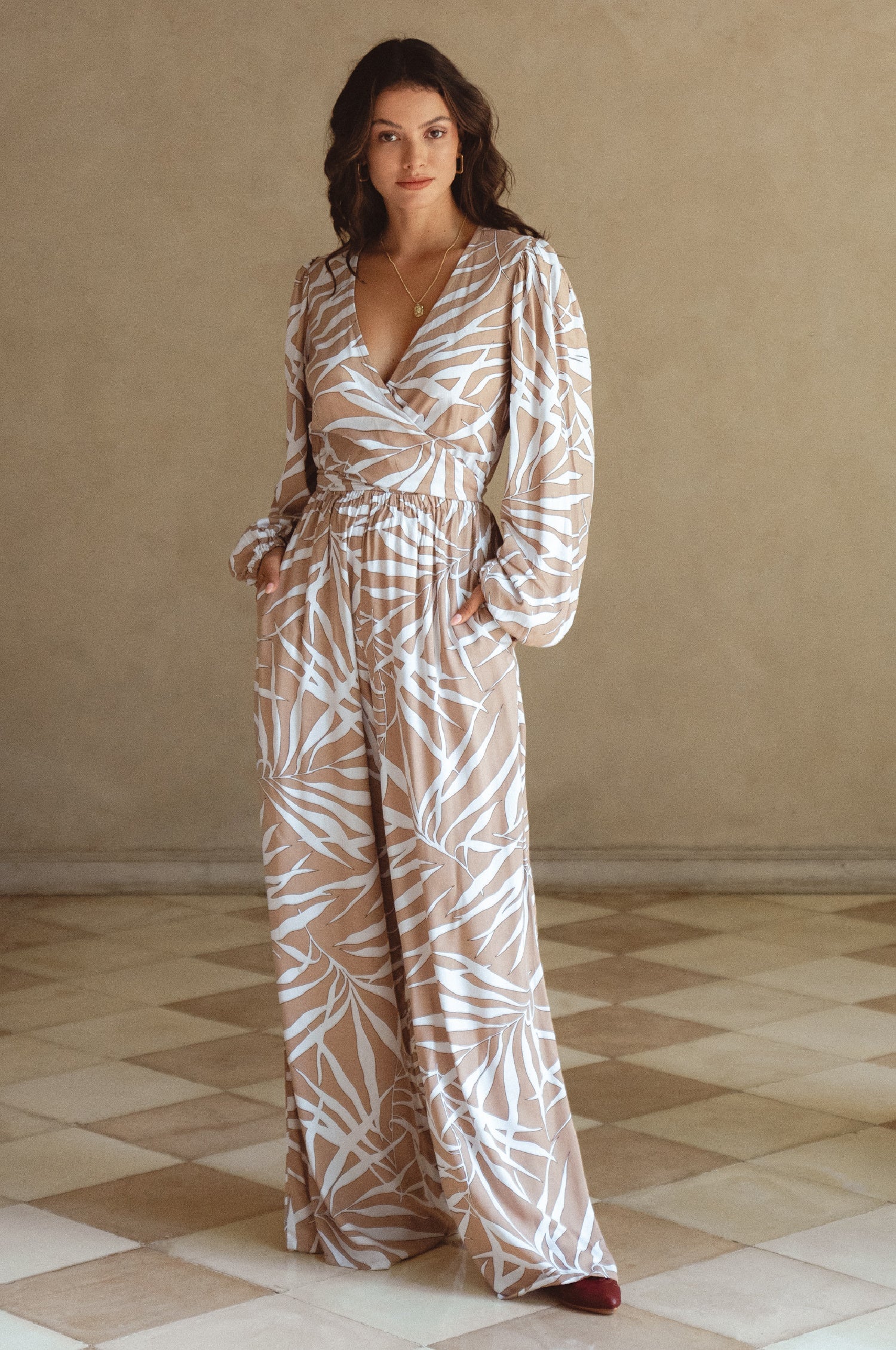 Beige Fern-