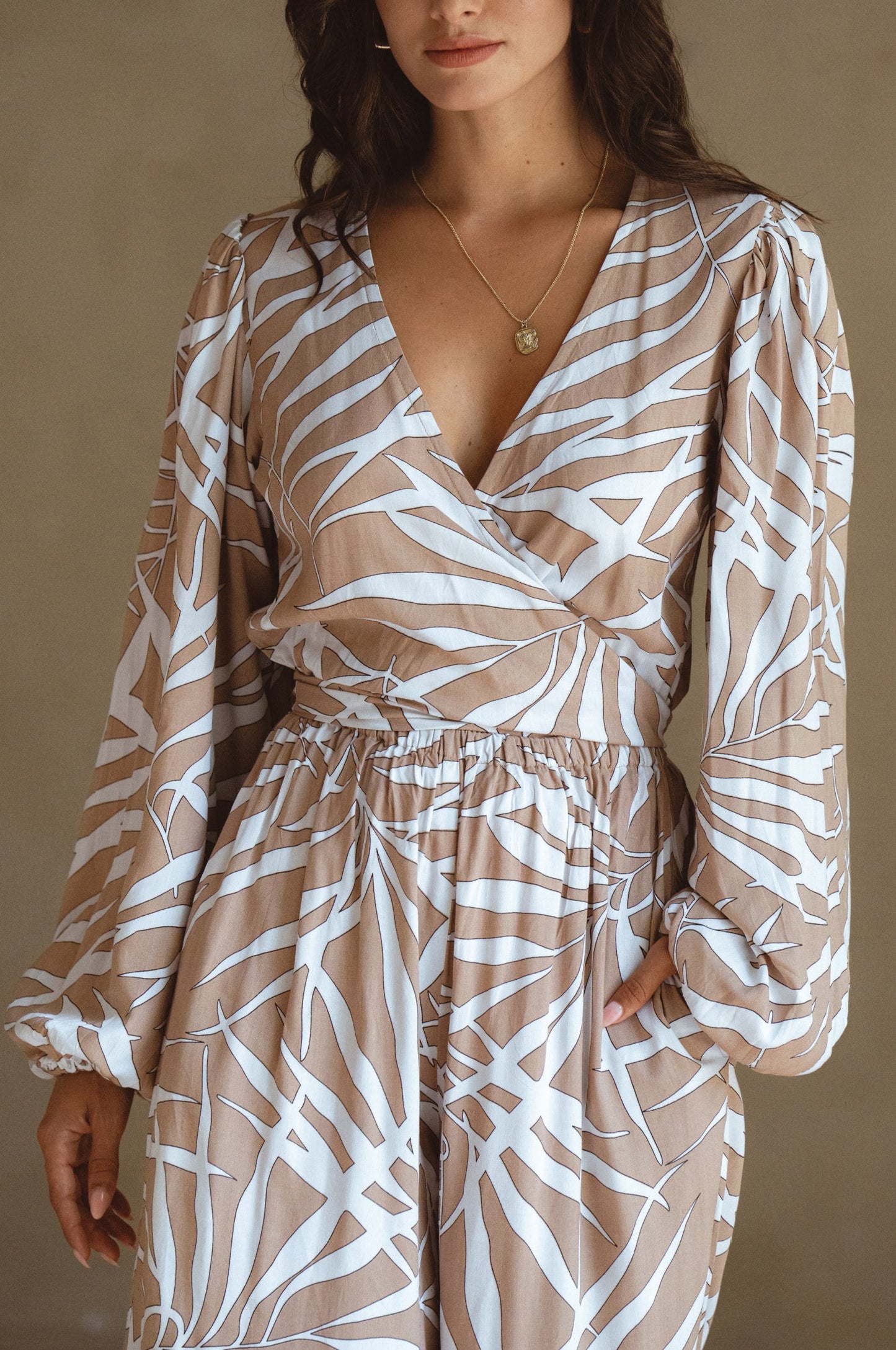 Beige Fern-