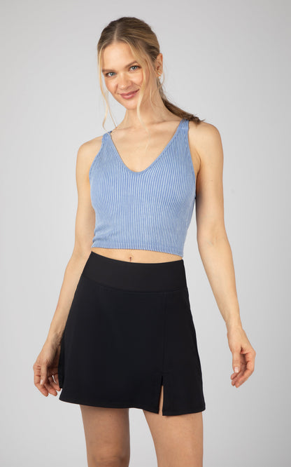 2 PK Stone Wash V-Neck Tank - Our Stone Story