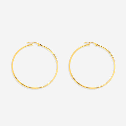Mint & Lily Lynette Large Hoop Earrings