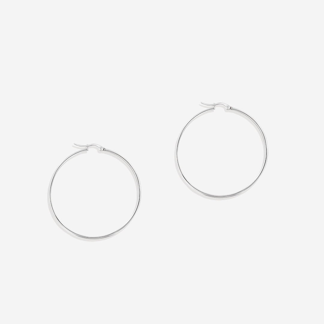 Mint & Lily Lynette Large Hoop Earrings