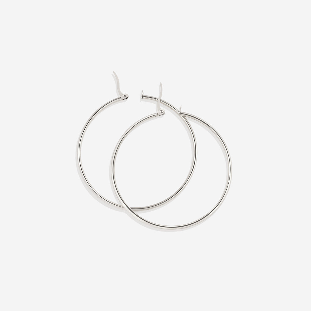 Mint & Lily Lynette Large Hoop Earrings