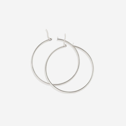 Mint & Lily Lynette Large Hoop Earrings