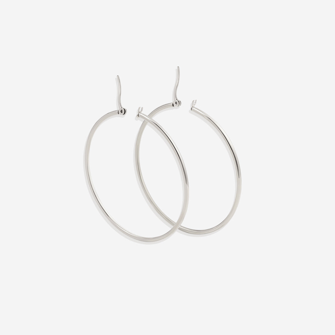 Mint & Lily Lynette Large Hoop Earrings