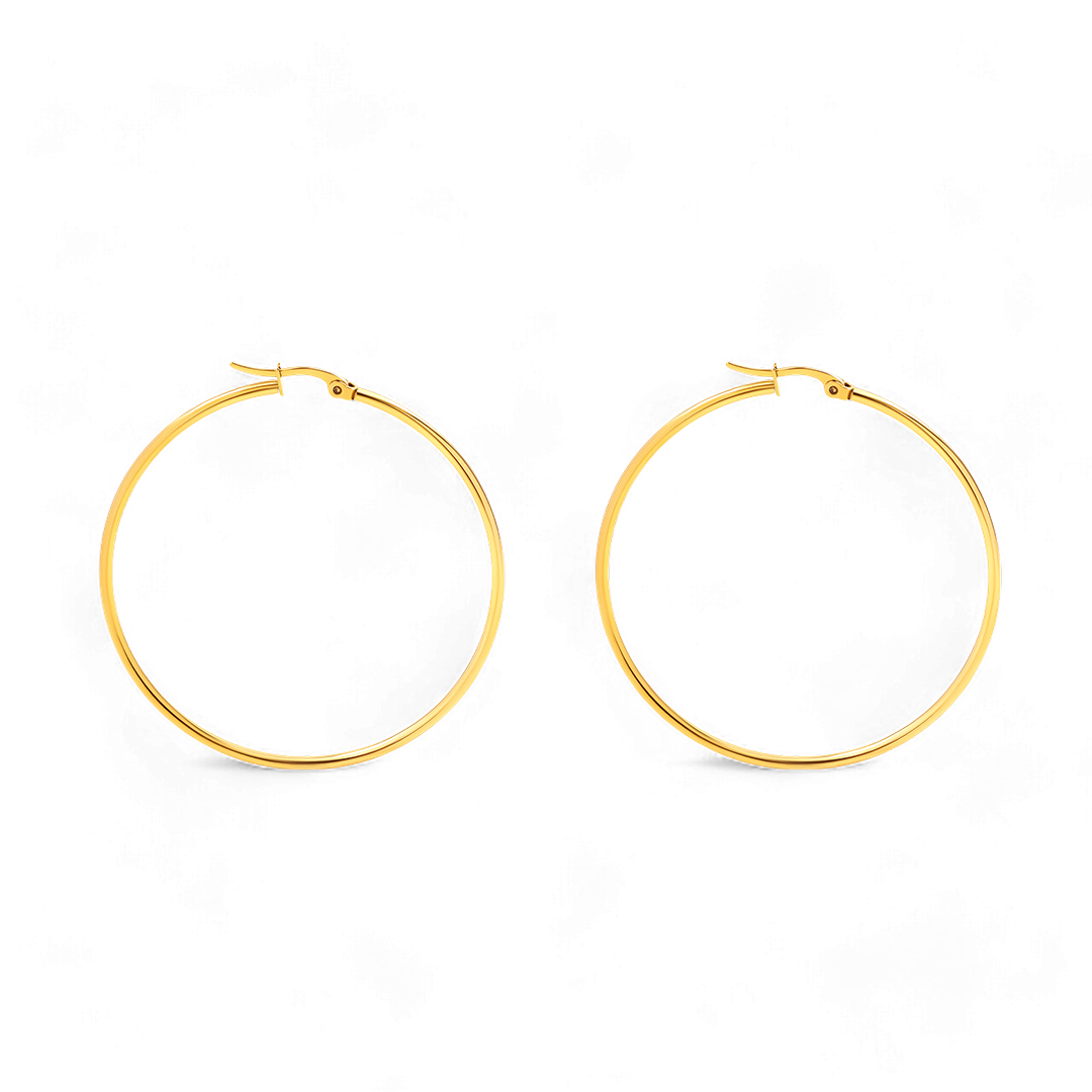 Mint & Lily Lynette Large Hoop Earrings