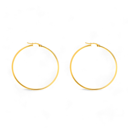 Mint & Lily Lynette Large Hoop Earrings