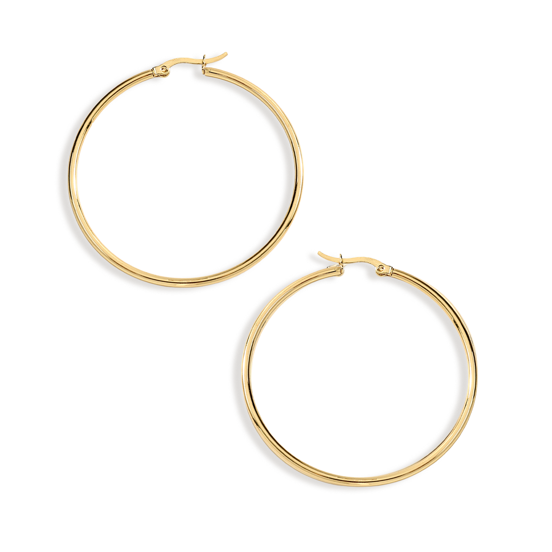 Mint & Lily Lynette Large Hoop Earrings
