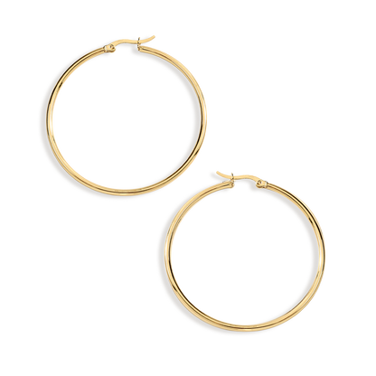 Mint & Lily Lynette Large Hoop Earrings