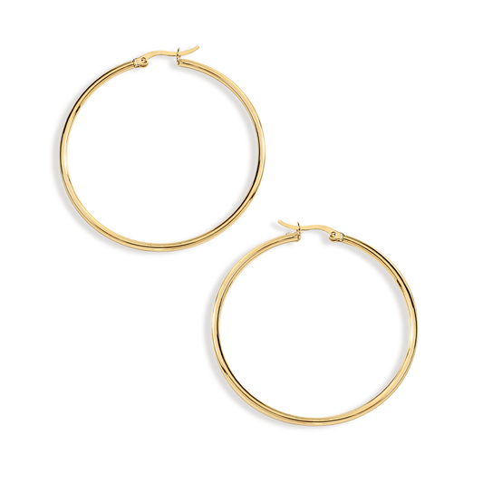 Mint & Lily Lynette Large Hoop Earrings