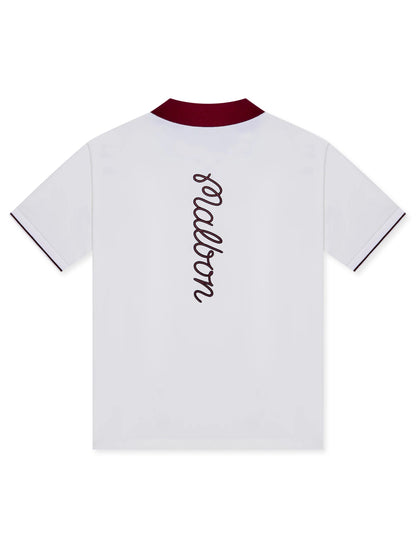 Malbon Barrio Polo - Bright White