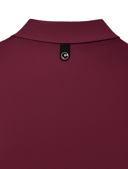 Malbon Fairway Polo - Raspberry Truffle