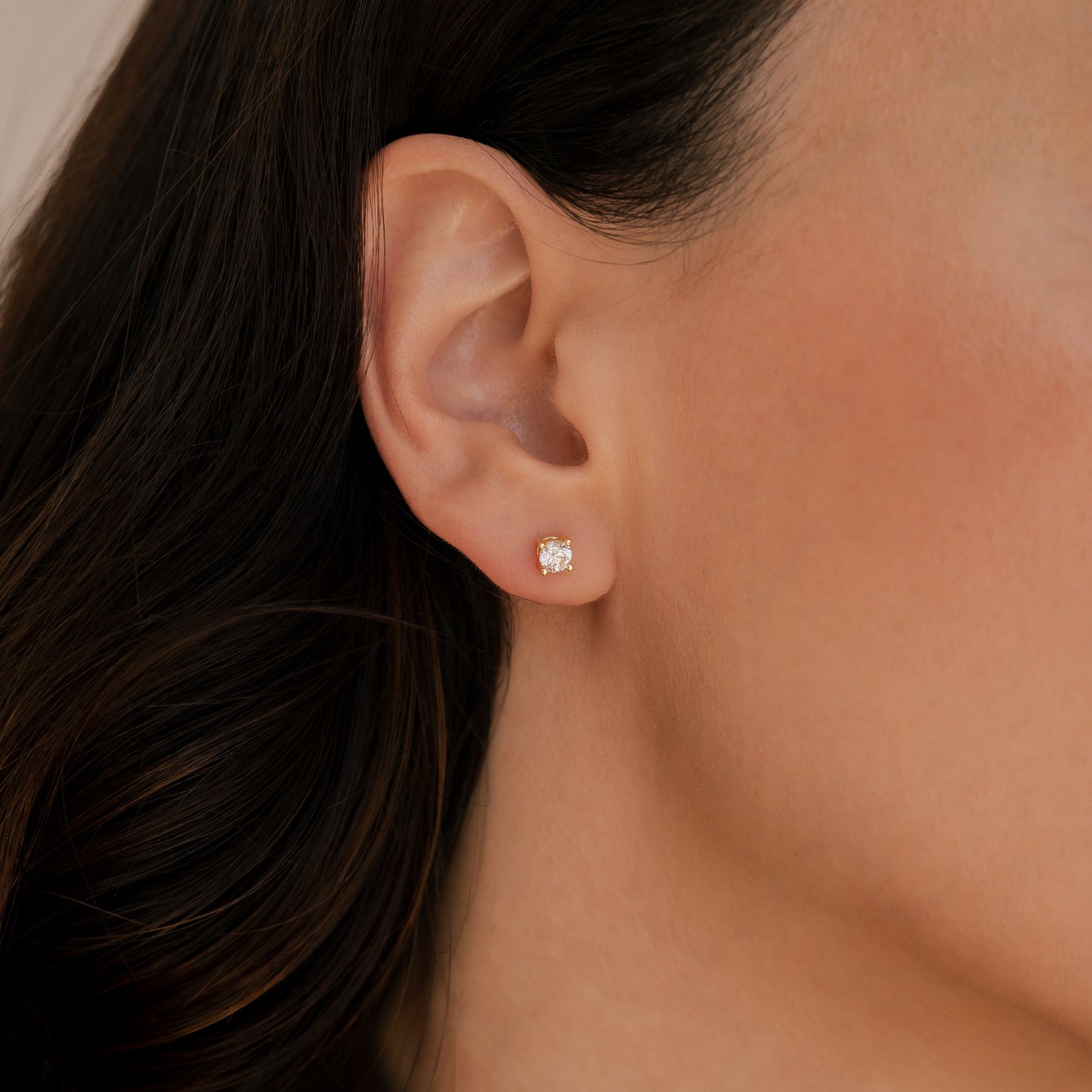Mint & Lily Classic Diamond Stud Earrings