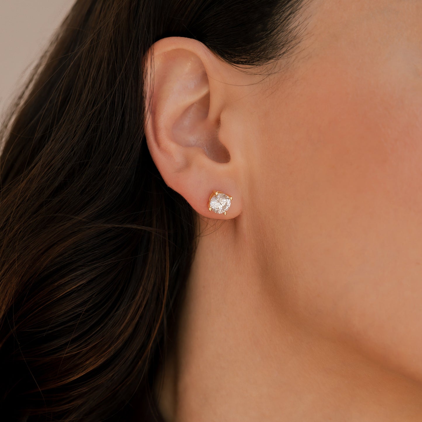 Mint & Lily Classic Diamond Stud Earrings