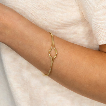 Mint & Lily Dainty Knot Bracelet