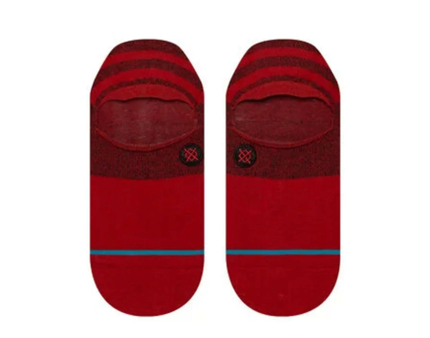 Stance Gamut 2 No Show Men Socks Dahlia Red