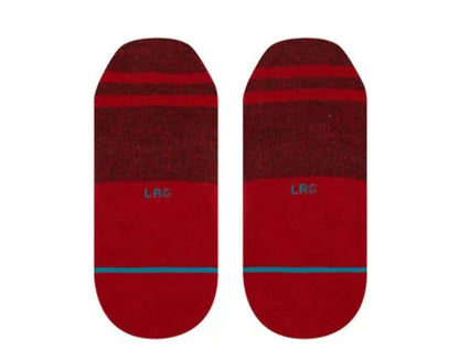 Stance Gamut 2 No Show Men Socks Dahlia Red