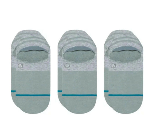 Stance Gamut 2 No Show Men Socks Grey Heather
