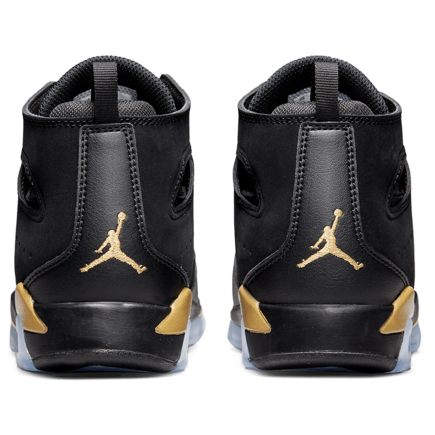 Grade School Air Jordan Flight Club '91 'Black Metallic Gold (Gs)'