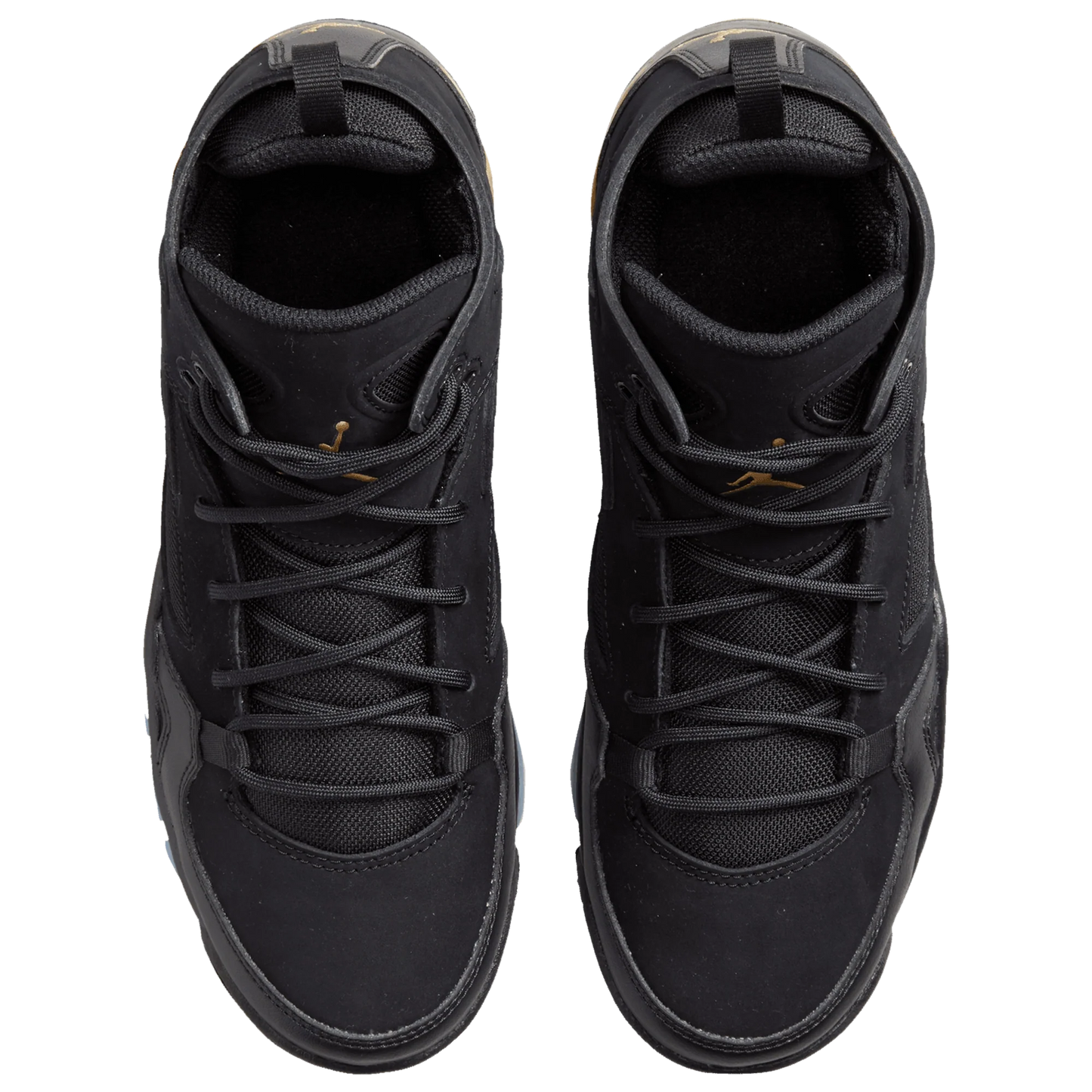 Grade School Air Jordan Flight Club '91 'Black Metallic Gold (Gs)'