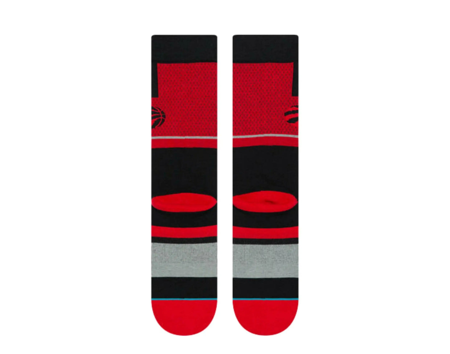 Stance Raptors Shortcut NBA Crew Socks Red/Black