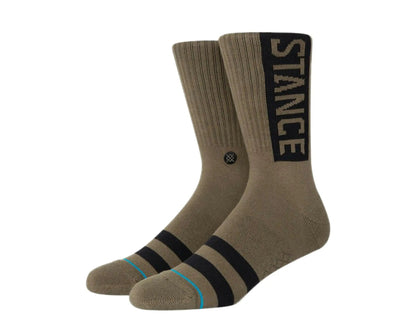 Stance UnCommon Solids Classic OG Crew Socks White/Black