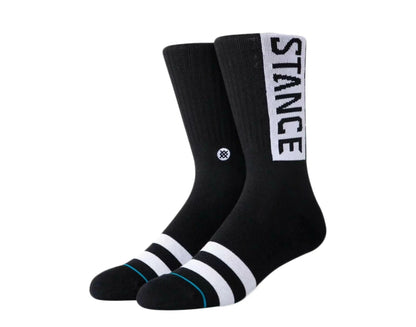 Stance UnCommon Solids Classic OG Men Crew Socks Black