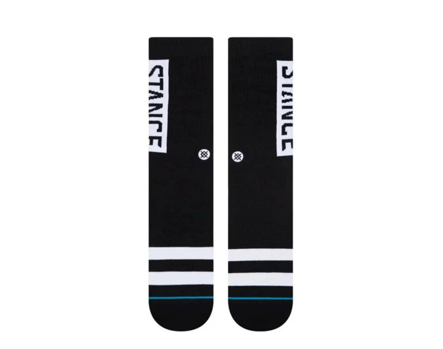 Stance UnCommon Solids Classic OG Men Crew Socks Black