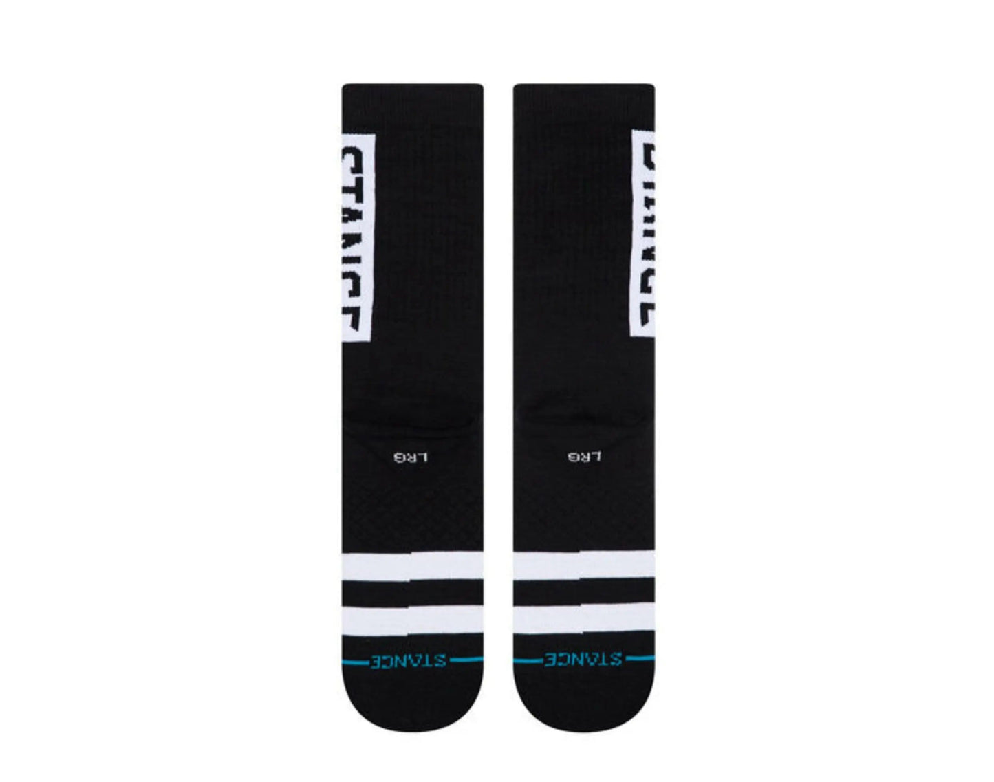 Stance UnCommon Solids Classic OG Men Crew Socks Black