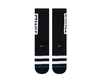 Stance UnCommon Solids Classic OG Men Crew Socks Black