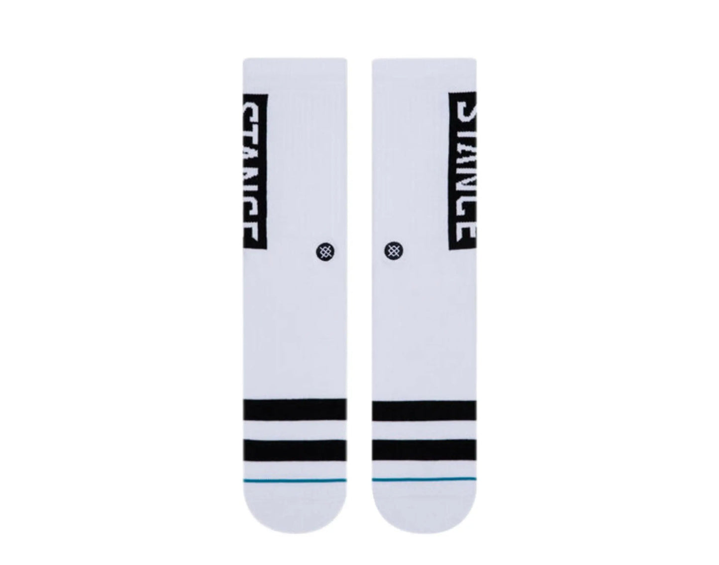 Stance UnCommon Solids Classic OG Crew Socks White