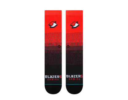 Stance Trail Blazers Gaming 2K Crew Socks Red/Black