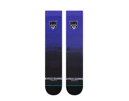 Stance NBA Sacramento Kings Gaming Guard 2K Crew Socks Purple/Black