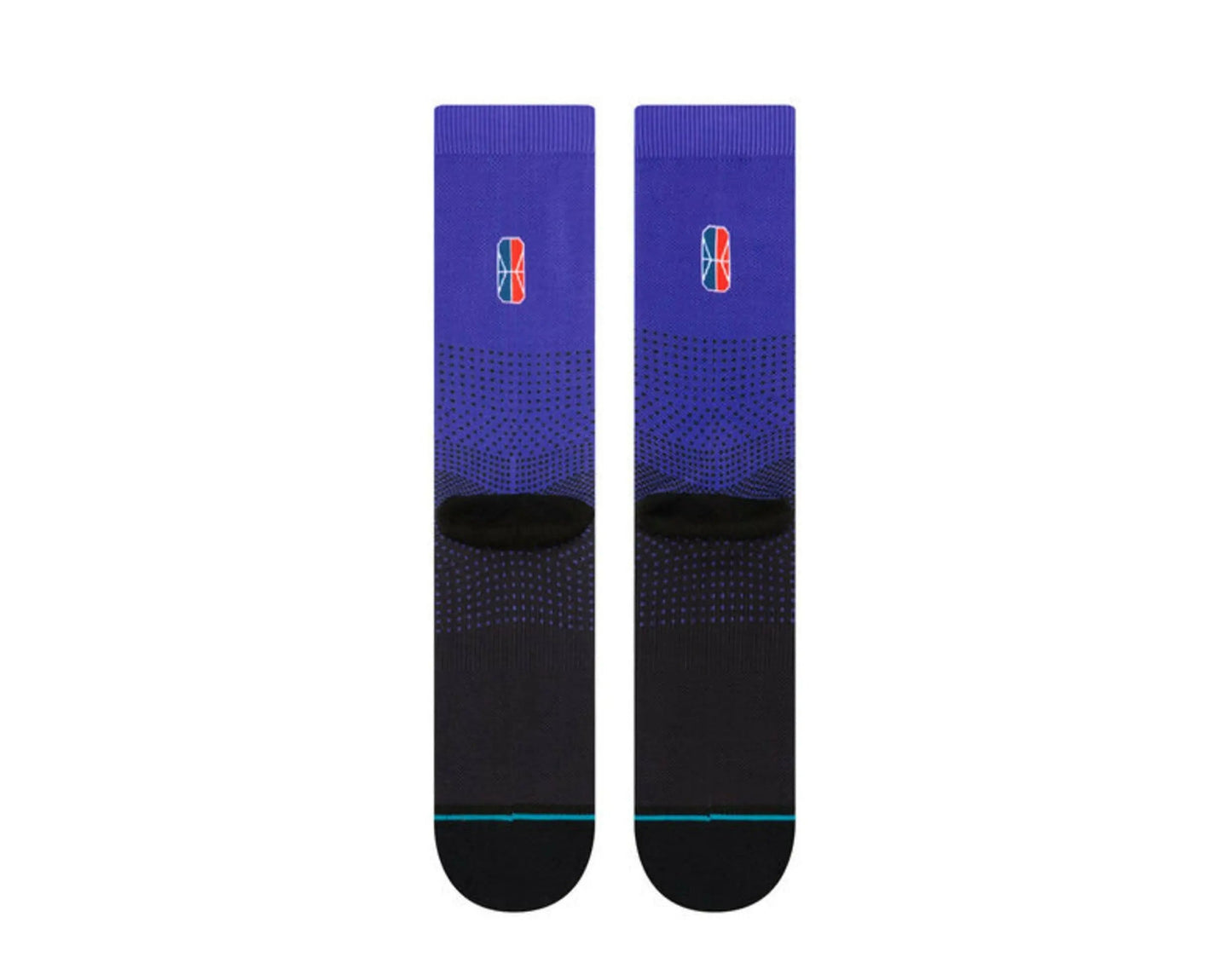 Stance NBA Sacramento Kings Gaming Guard 2K Crew Socks Purple/Black