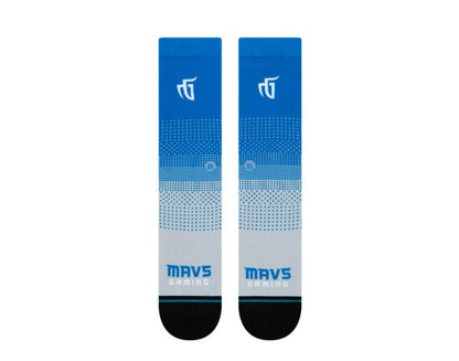 Stance NBA Dallas Mavericks Gaming 2K Crew Socks Blue