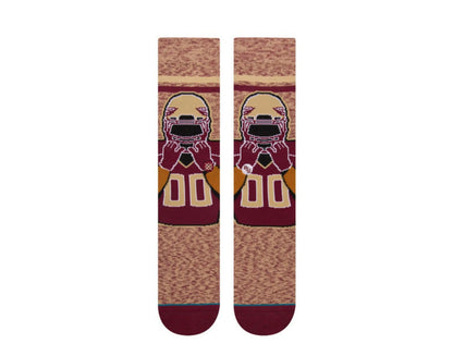 Stance NCAA Florida State University Classic Mascot Crew Socks Maroon