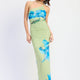 Green Blue Floral