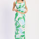 Ivory Green Floral