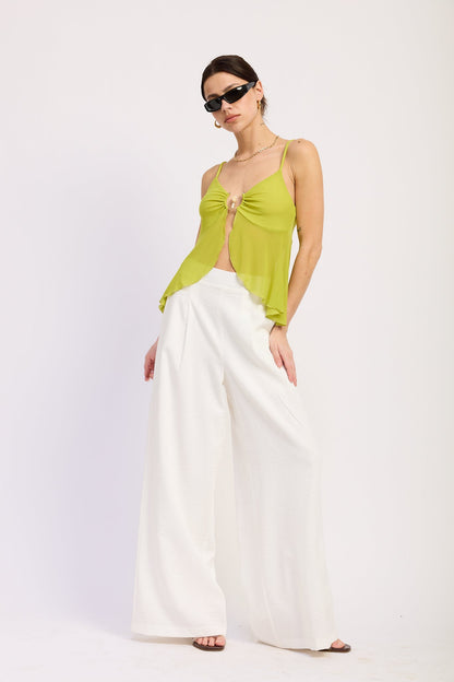 Samira Mesh Top