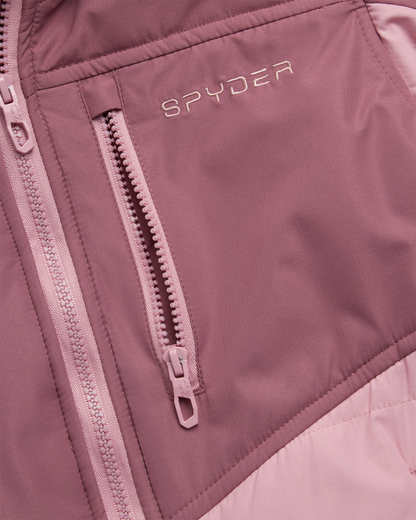 Spyder Girls' 3-in-1 Jacket - Mauve