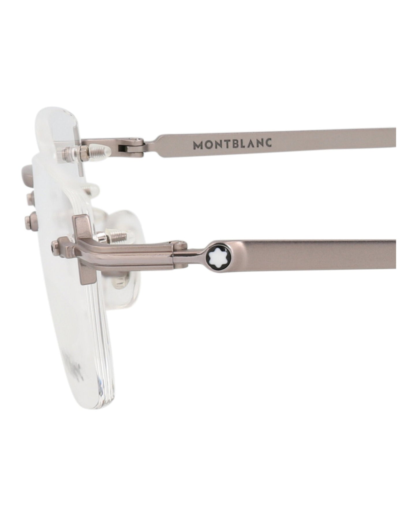 Montblanc Square-Frame Titanium Optical Frames