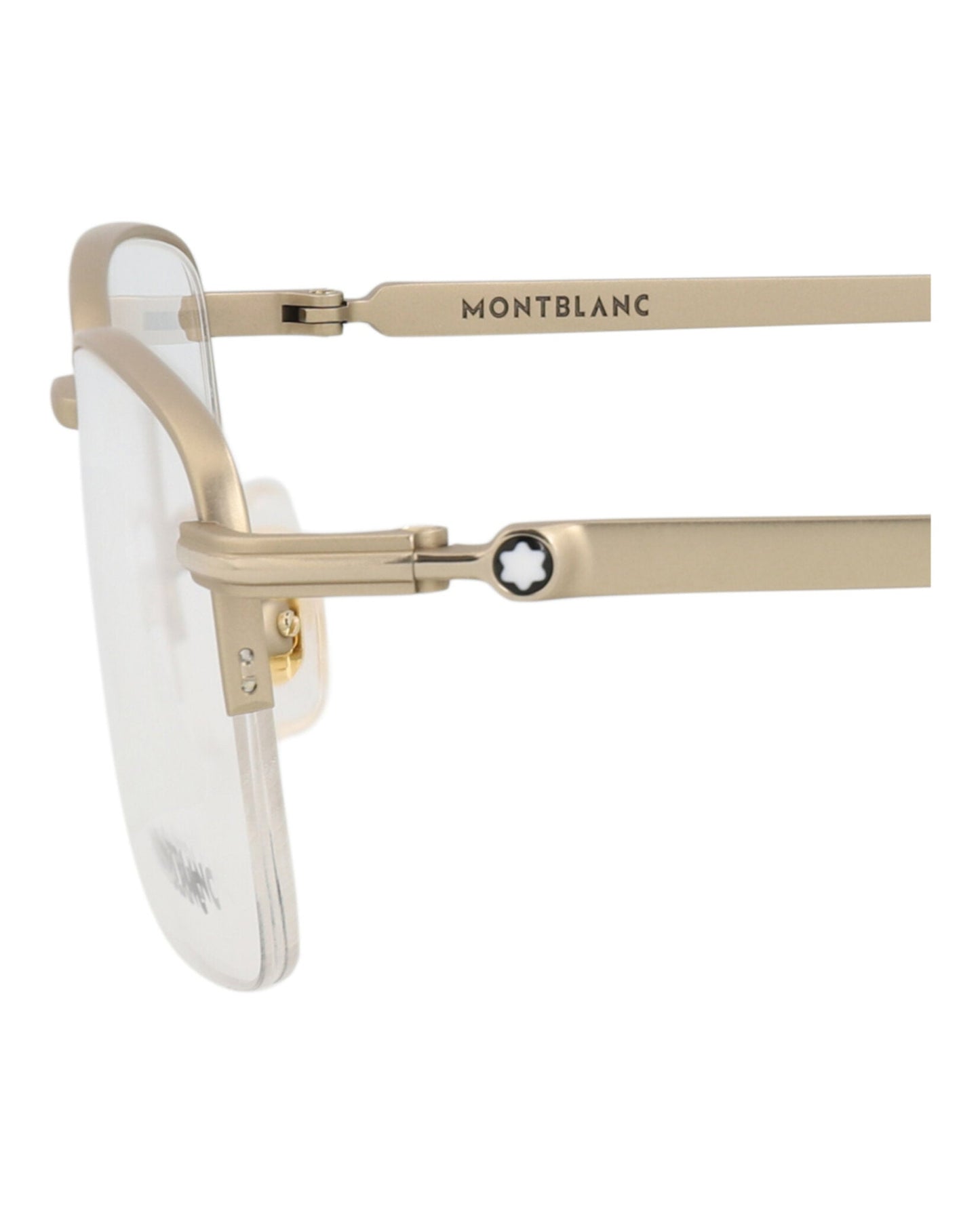 Montblanc Square-Frame Titanium Optical Frames