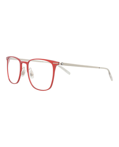 Montblanc Square-Frame Alluminium Optical Frames