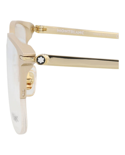 Montblanc Square-Frame Alluminium Optical Frames