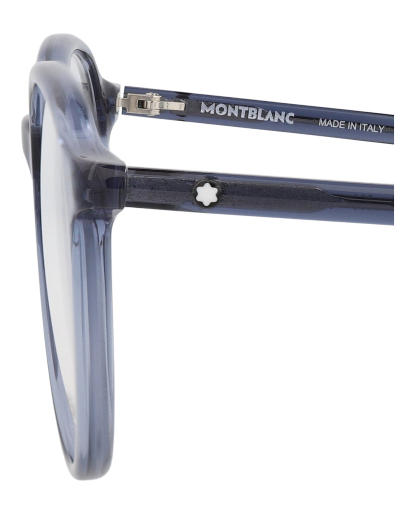 Montblanc Round-Frame Recycled Acetate Optical Frames