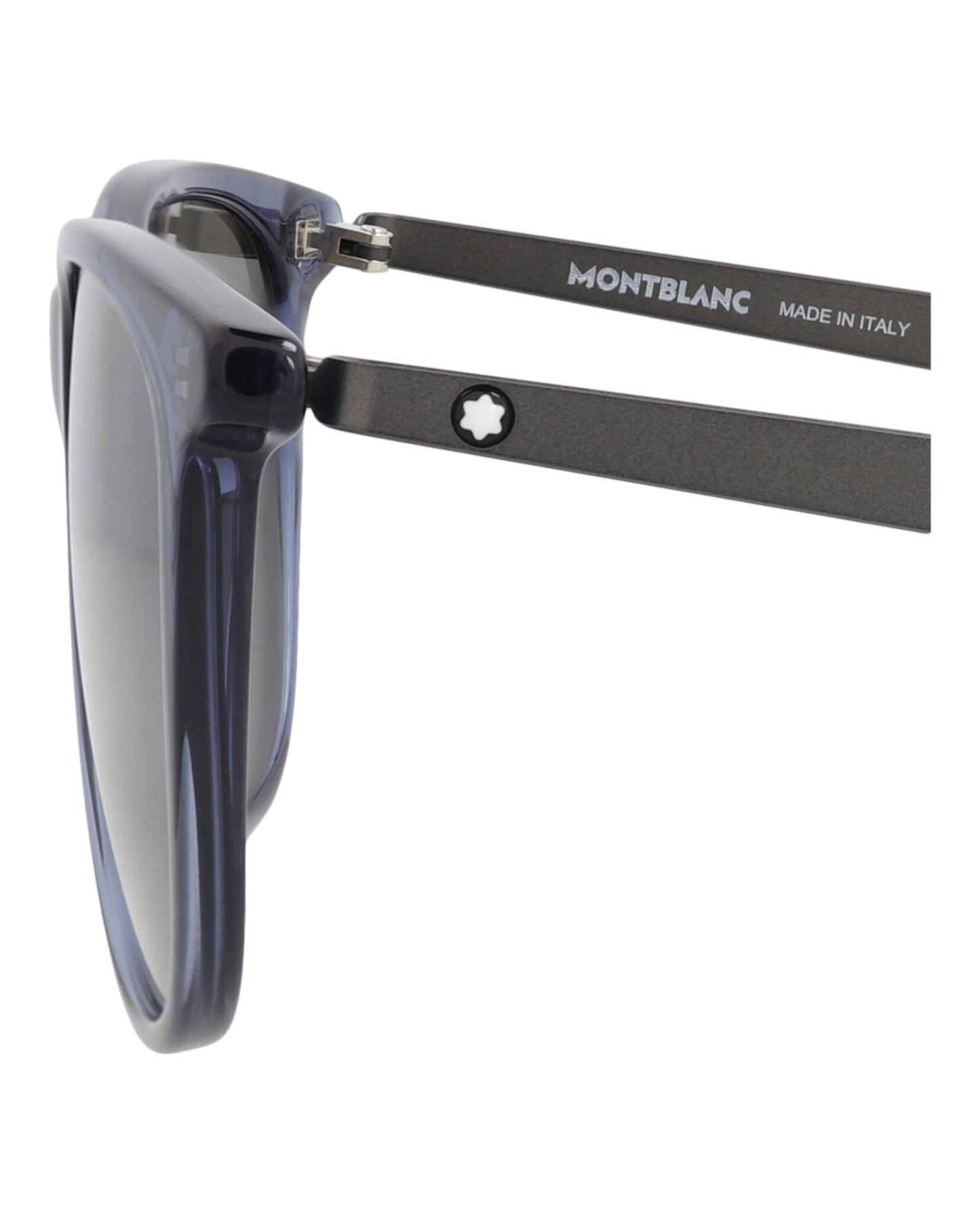 Montblanc Square-Frame Recycled Acetate Sunglasses